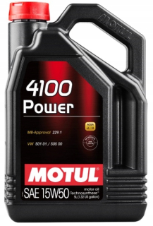 Motul Oil 15W-50 4100 Power 5L Originál