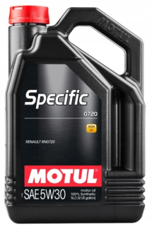 Motul Oil 5W-30 Špecifický 720 5L pre Renault