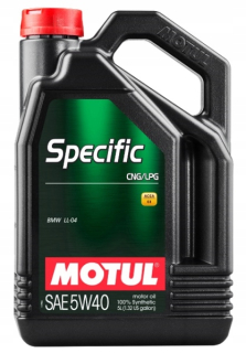 Motul Oil 5W-40 Špecifický LPG 5L Originál