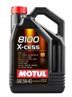 Motul Oil 5W40 8100 X-ACHESS 5L