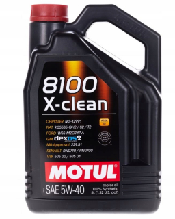Motul Oil 5W40 8100 X Clean C3 5L Originál