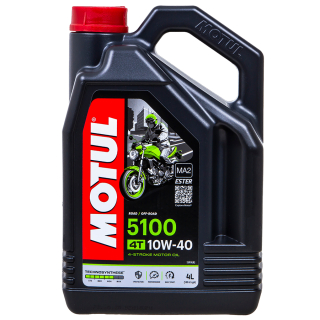 Motulový motorový olej 5100 10W40 4T 4L MA2 ESER