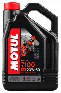 Motul Oil 7100 20W50 4L + ZADARMO filter Poznań