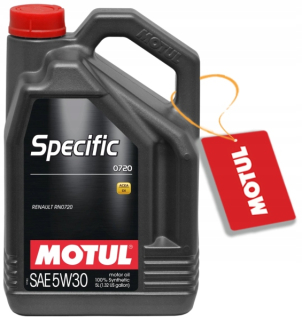 Motul špecifický 0720 C4 5W30 5L