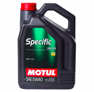 Motul Specfic CNG/LPG 5W40 5L C3 BMW LL-04