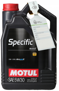 Motul špecifický dexos2 5W30 - 5L