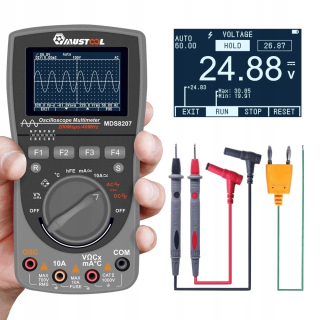 Multimeter - Grafický multimeter Mustool MDS8207