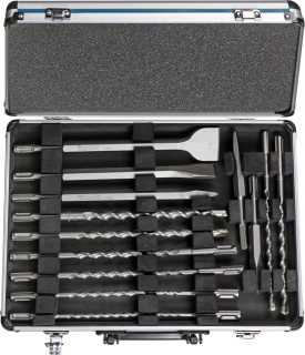 Vrtak, vrtáky - Sada vŕtačiek a sekáčov Makita D-42444 17 kusov