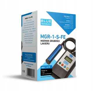 Merač hrúbky laku - LEPLINS Hrúbka snímač Blue Technology batéria MA-1-S-FE
