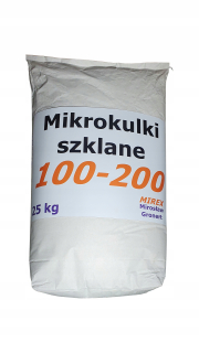 Sklenené mikročitéri sklenených oderov 100-200