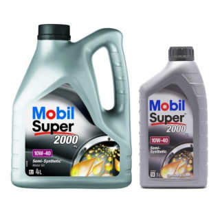 Mobil Super 2000 x1 10W40 5L (4L + 1L) + prívesok