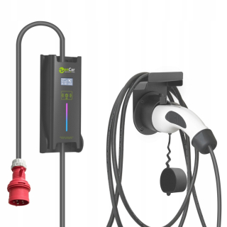 Nabíjacia stanica pre elektromobily - EVSE Zencar 32a 22kw typu2 + nabíjačka červenej cene