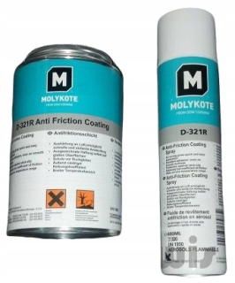 Molykote D-321R 1 kg suché mazivo na údržbu