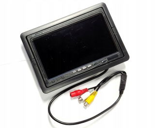 Cúvacie kamery - ATF-70 LCD 7 palcový monitor pre reverzné kamery 12V 24V