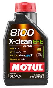 Motul 8100 X Clean EFE 5W30 1L C2/C3 DEXOS2 LL04