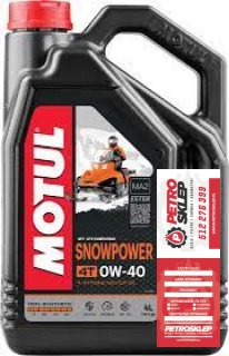 Motul Snowpower 4T 0W40 4L
