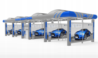 Nekontaktné umývanie automobilov 4 polohy