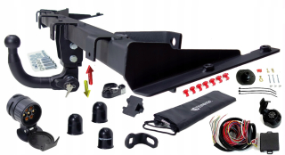 Pre kľúčový ťahový háčik+13pin vw caddy 3+4 04-20