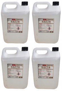 Univerzálne svetlá petroleju 20 l (4 ks x 5l)