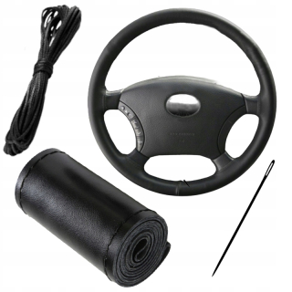 Poťah na volant - Kožený kryt na volante pre VW Passat B5 B6