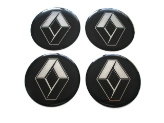 Nálepky ememate pre Renault Hubs 60 mm Koczek