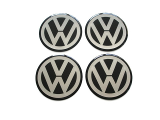 Nálepky Emelmats pre Hubcaps VW 55 mm logo Zacek