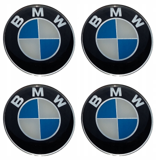 Nálepky pre veko BMW BMW ráfiky 60 mm