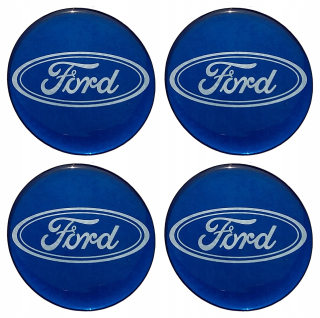Ford 56 mm hubcap nálepky