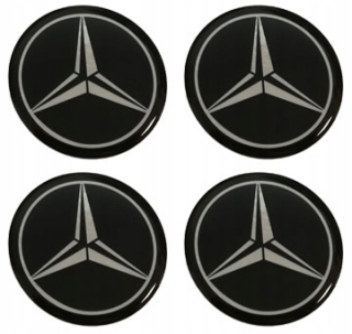 Nálepky na kolesá Mercedes 56 mm