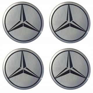 Mercedes 60 mm nálepky na hubcap
