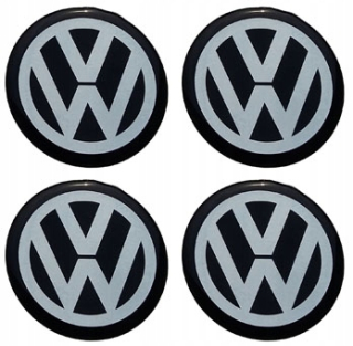 Nálepky pre sklge ráfiky Volkswagen 56 mm Hubbles