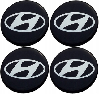 Nálepky Hyundai 50 mm hubcap