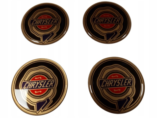 Štítky slepky Chrysler Emblems 5,5 cm 55 mm