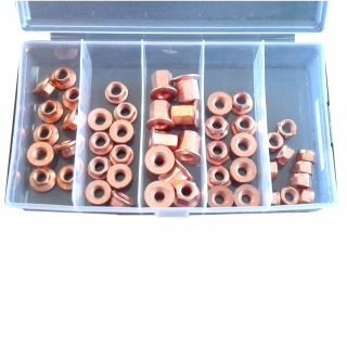 Nitovanie matice - Silikón O-krúžok 10x2.5 70VMQ 100 PCS.