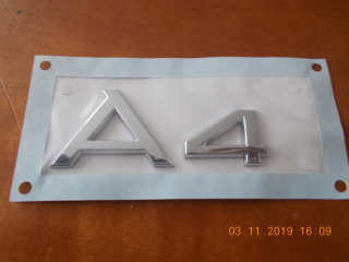 Nápis A4 8H0 853 741 2ZZ Nový originál