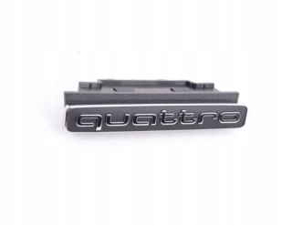 Nápis Emblmat Grill Quattro Audi A6 C7 Black ASO