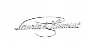 Nápis na originálnom blatníku Laurin & Klement