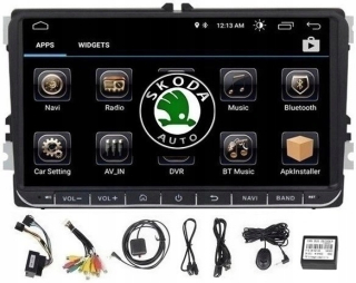 Navigácia 2Din Radio skod Octavia II Superb Rapid