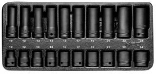 Vložka do vozíkov na náradie - Neo Impact Insert 1/2 10-24 mm 84-241 20 ks