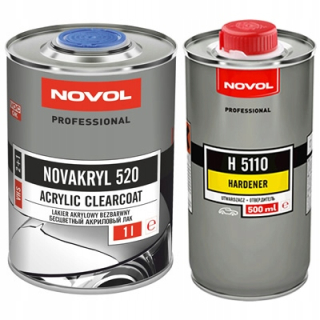 Novol bezfarebný lak Novakril 520 VHS 1L + UTW.