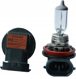 Žiarovky - Nová žiarovka Osram H8 12V 35W U 64212 DOT Nemecko