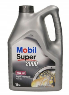 New Mobil 10W40 10W-40 5L Super 2000 X1 Oil