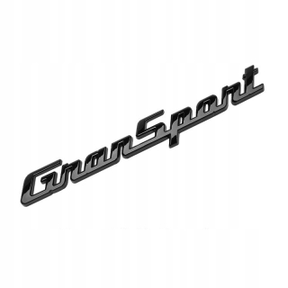 Gransport Car Sticker do Maserati-Czarny