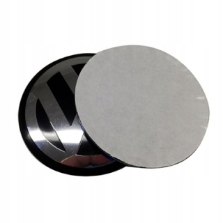 Klipové nálepky VW 56 mm Alu EMBLIME 4 konvex 4