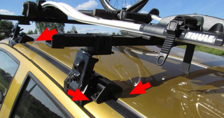 Nálepky na ochranu batožiny pre strechu automobilu