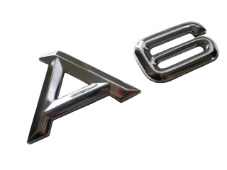 Nápis A6 Logo Známka písmeno Audi A6 Zadný