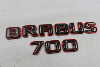 Nápis brabus 700 uhlík pre triedu Mercedes G