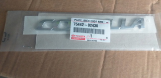 Toyota Corolla E21 EMBLEM NOVINKA 75442-02430