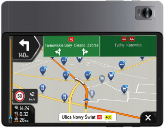 Navigácia pre nákladný automobil Igo Android Realme LTE