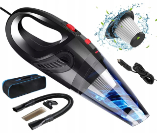 Vysávač automobilu Hepa 12V 120W + taška